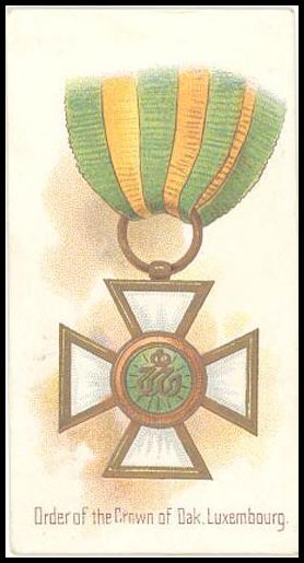 9 Order of the Crown of Oak, Luxemborg